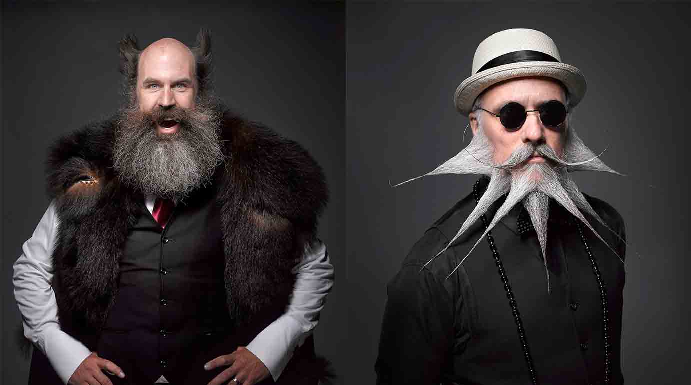 Absurd Portraits from the National Beard & Mustache Championships by Greg Anderson