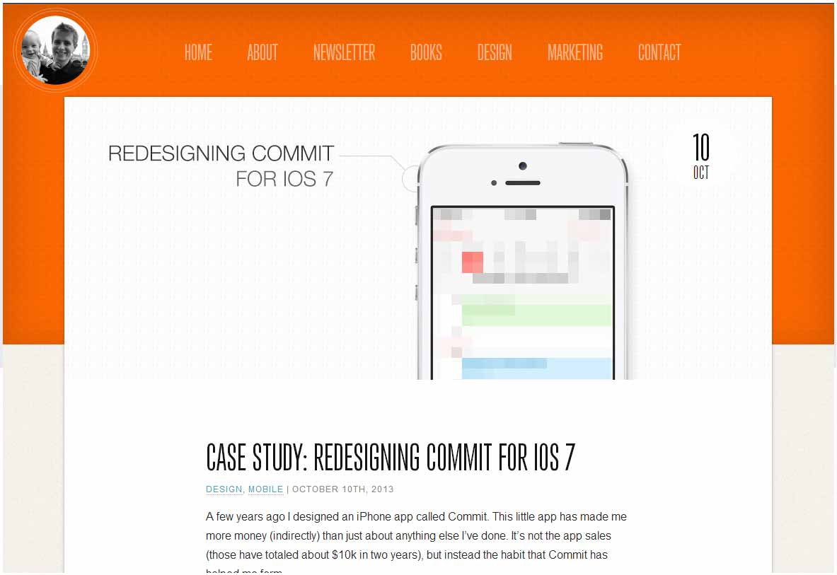 Case Study: Redesigning Commit for iOS 7