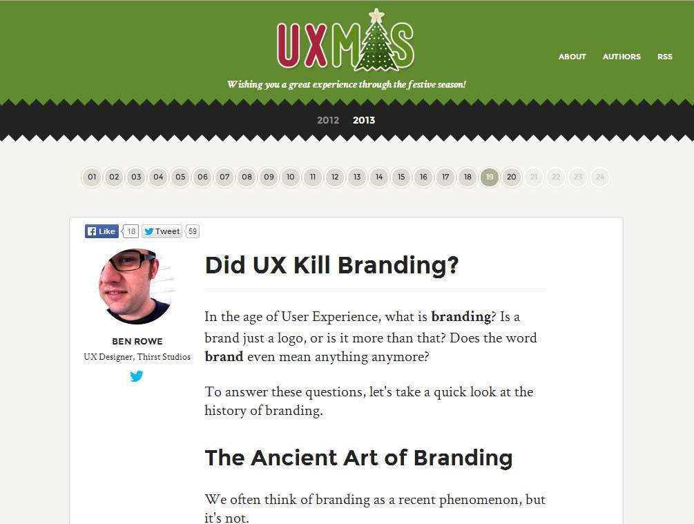 Did UX Kill Branding?