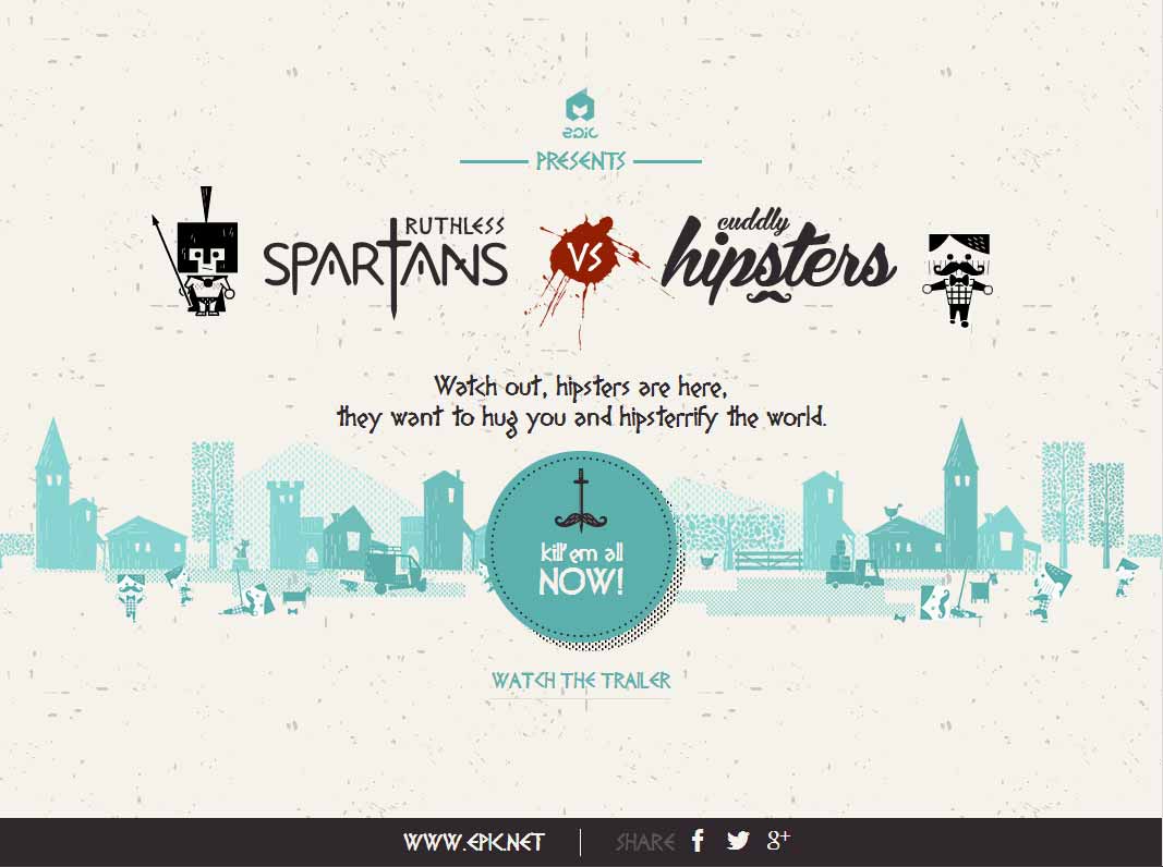 Spartans VS Hipsters 