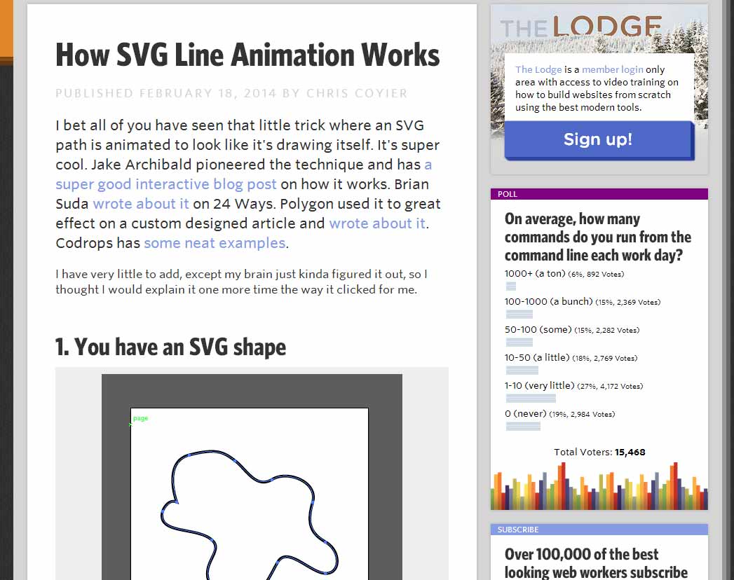  SVG Line Animation