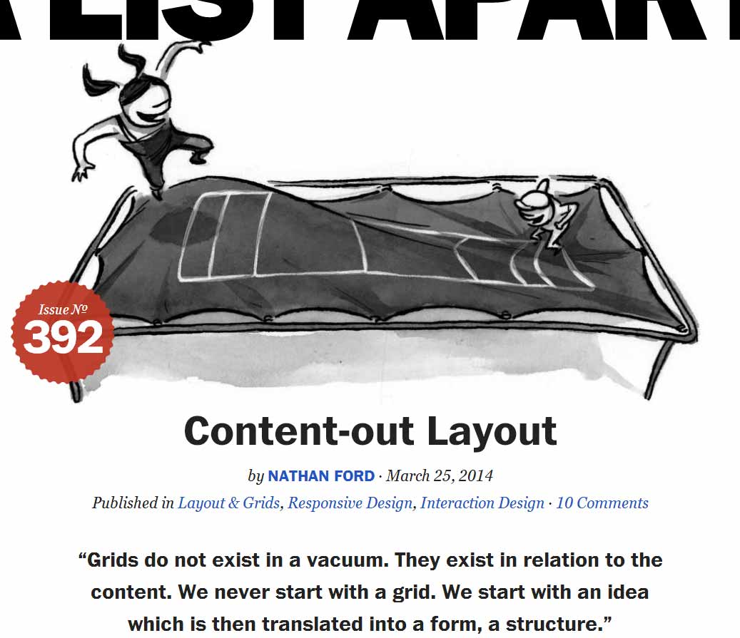 Content-out Layout