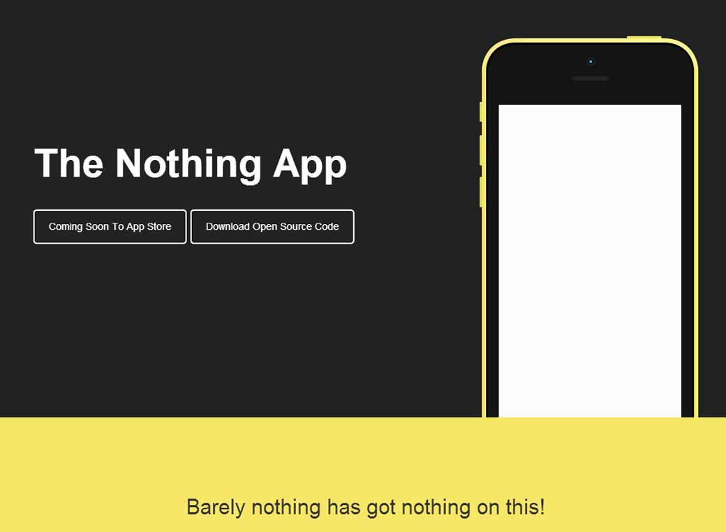 nothing app