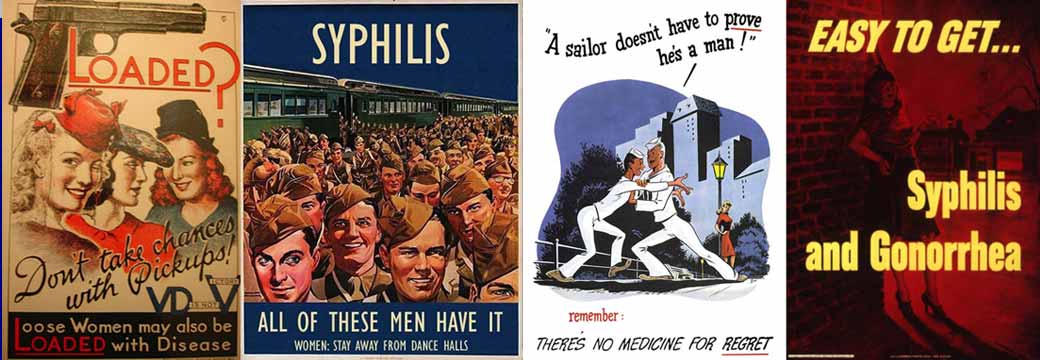 Was Grandma a Diseased Slut? War World 2 propaganda posters