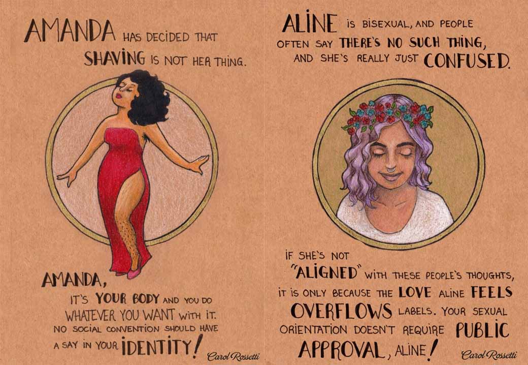 18 Empowering Illustrations to Remind Everyone Who's Really in Charge of Women's Bodies