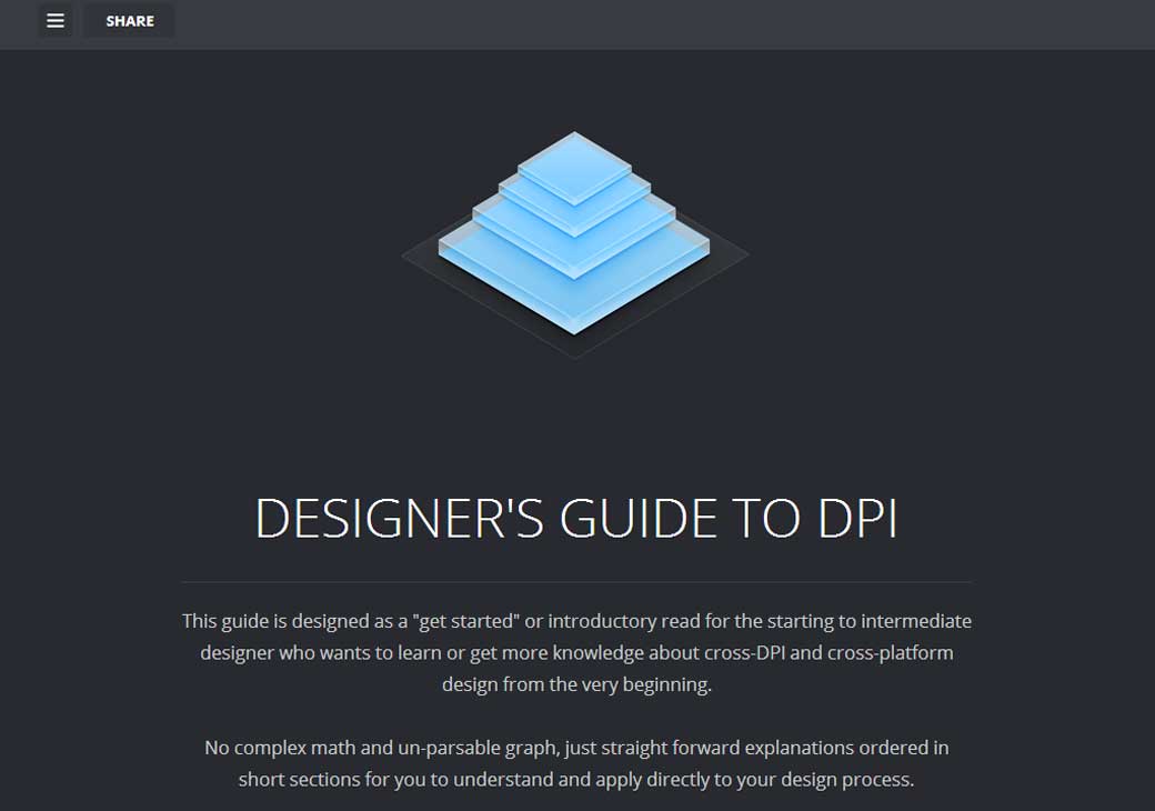 Designer's guide to DPI 