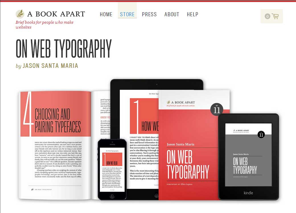 "On Web Typography"