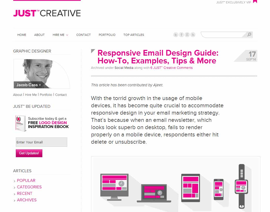 Responsive Email Design Guide: How-To, Examples, Tips & More
