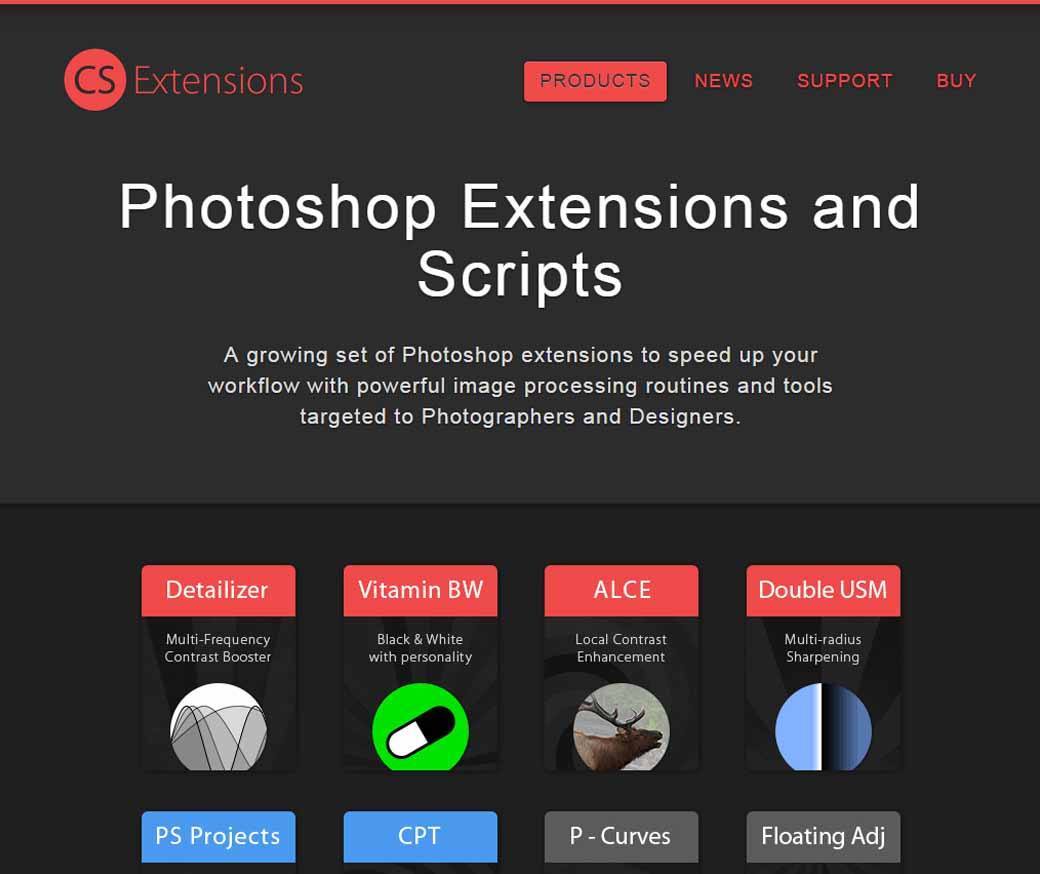 Photoshop Extensions and Scripts