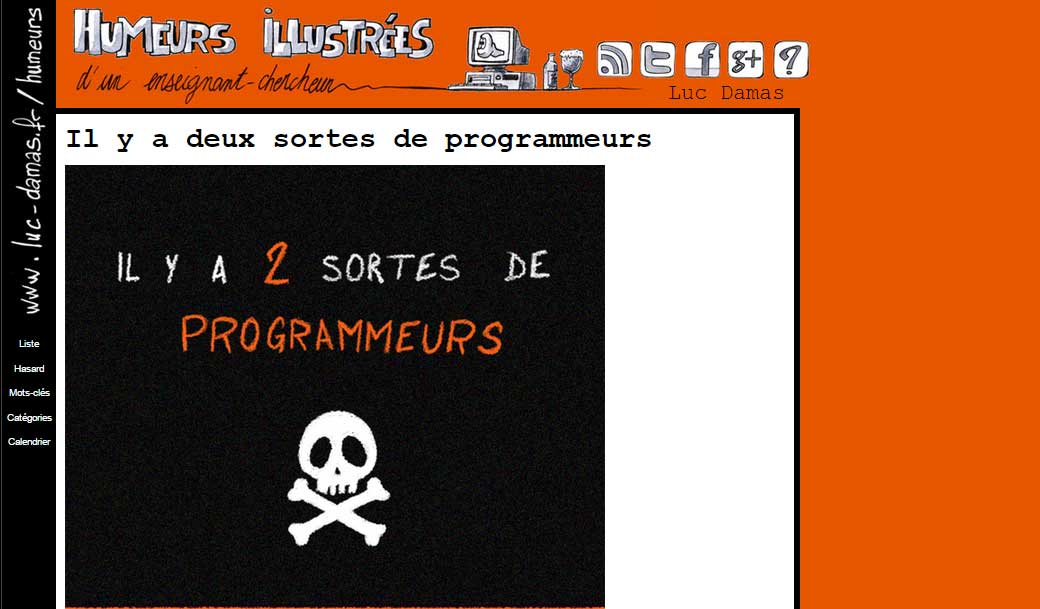 Il y a deux sortes de programmeurs