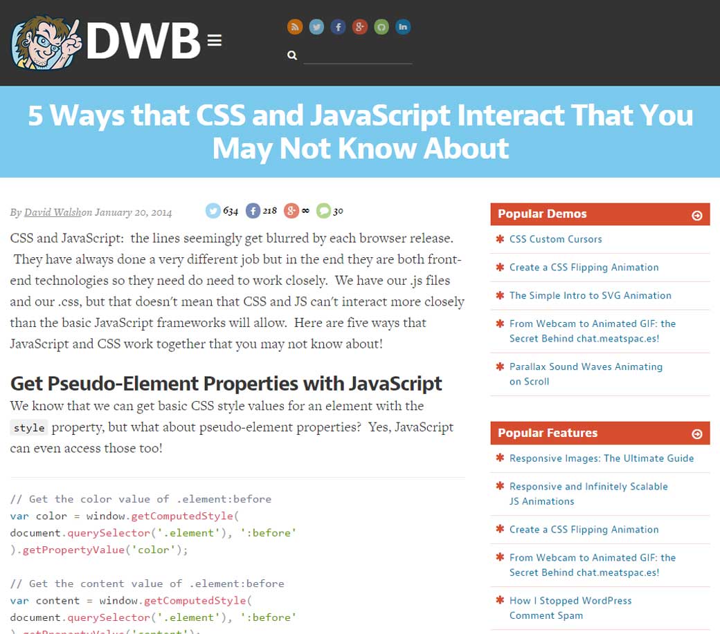 5 Ways that CSS and JavaScript Interact That You May Not Know About