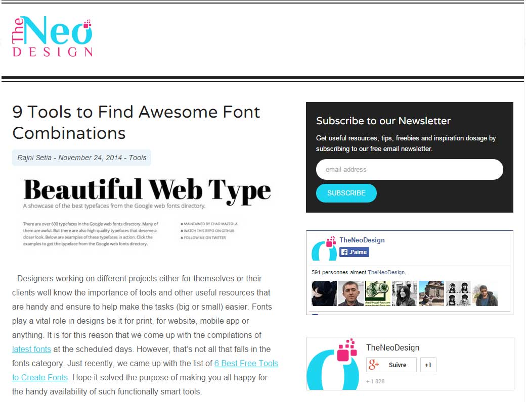 9 Tools to Find Awesome Font Combinations
