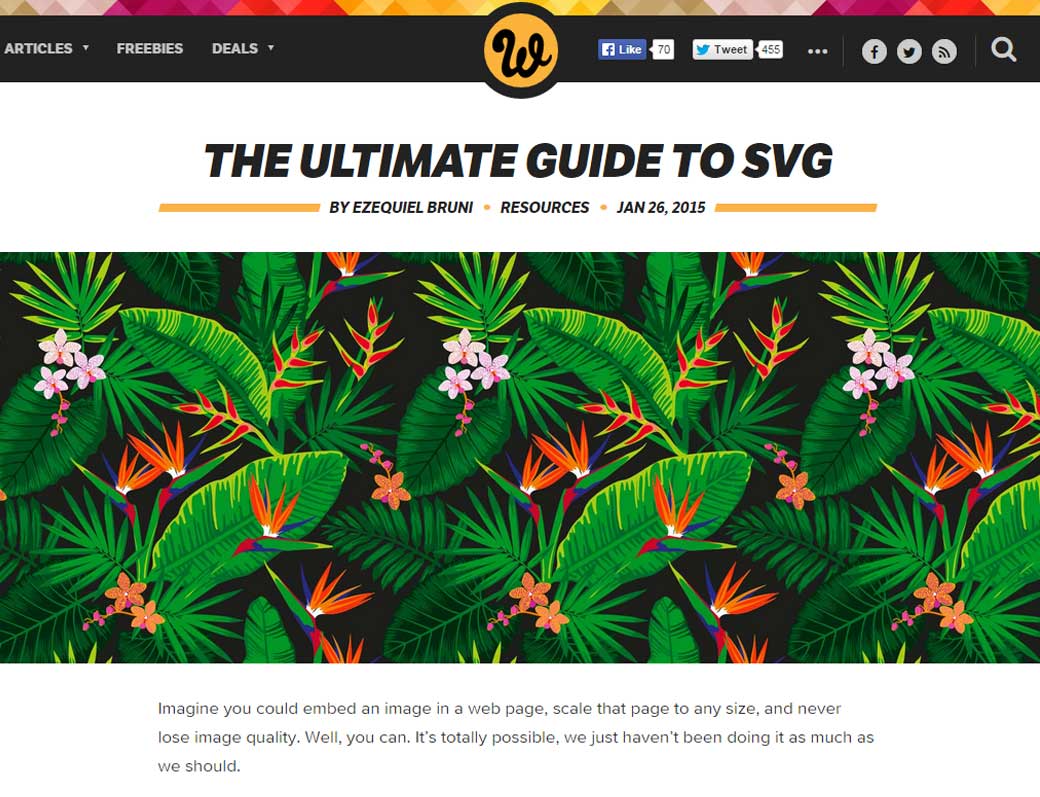 The ultimate guide to SVG