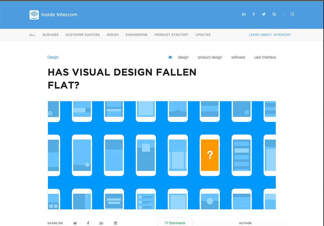 Has Visual Design Fallen Flat?