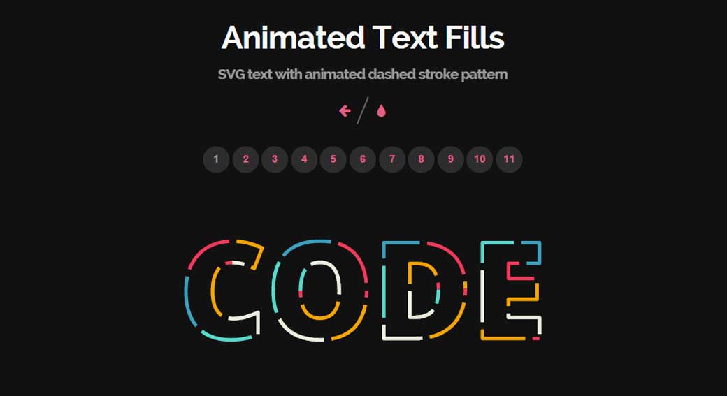 Animated Text Fills 