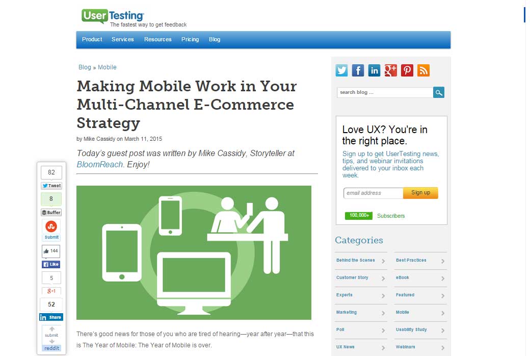 Making Mobile Work in Your Multi-Channel E-commerce Strategy
