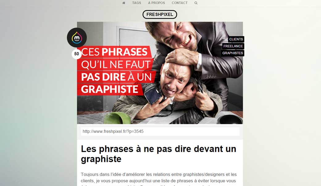 Les phrases à ne pas dire devant un graphiste