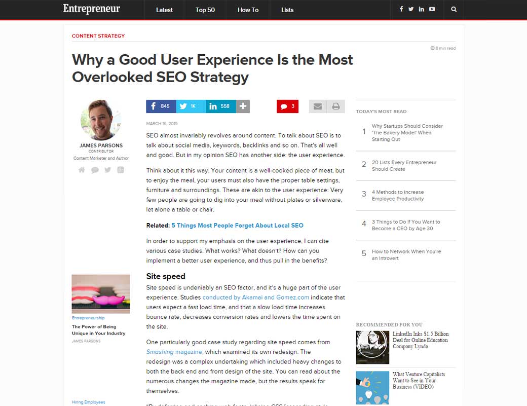 Why a Good User Experience Is the Most Overlooked SEO Strategy 