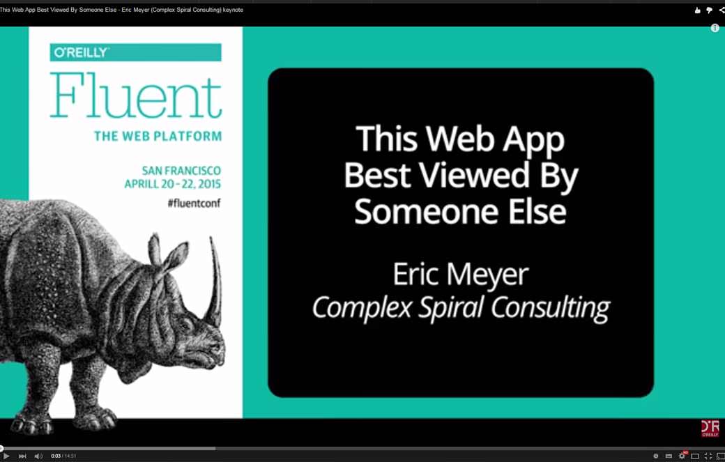 This Web App Best Viewed By Someone Else