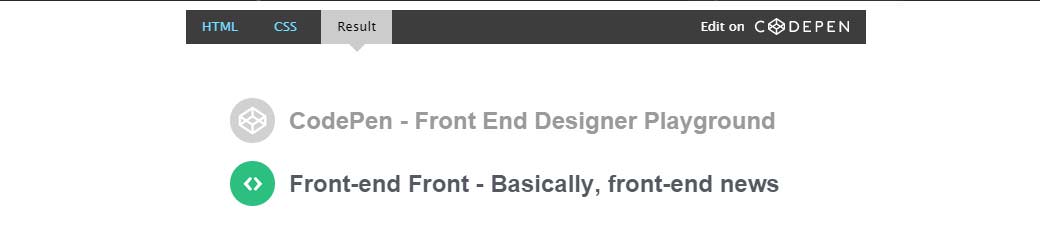 Front-End Front — Basically, front-end news