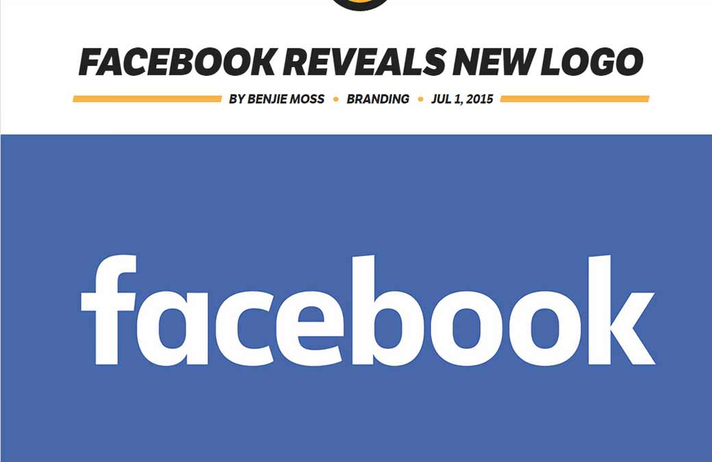 Facebook a un nouveau logo