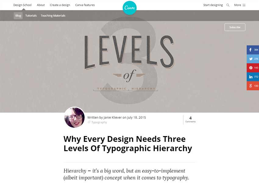 Why Every Design Needs Three Levels Of Typographic Hierarchy