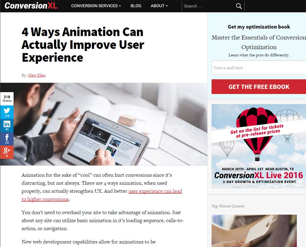 4 Ways Animation Can Actually Improve User Experience