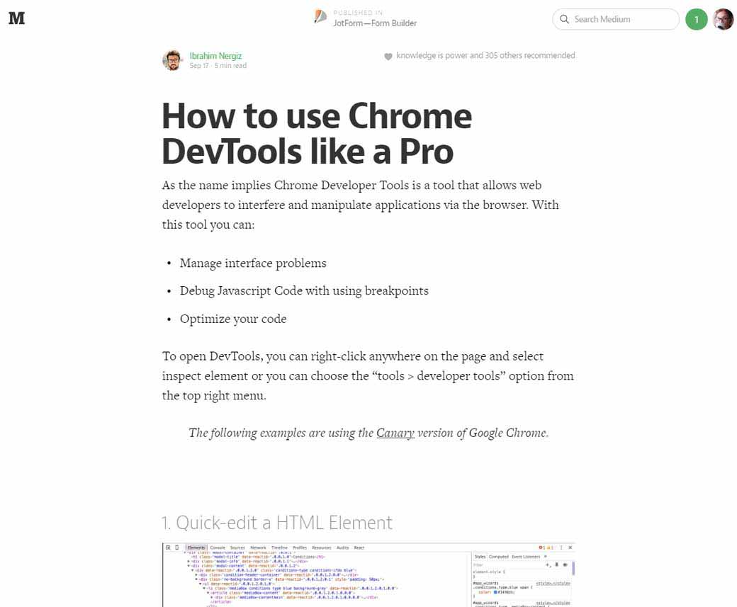 How to use Chrome DevTools like a Pro