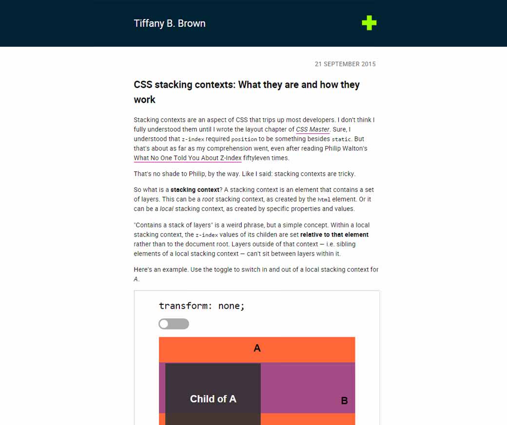 CSS stacking contexts: What they are and how they work