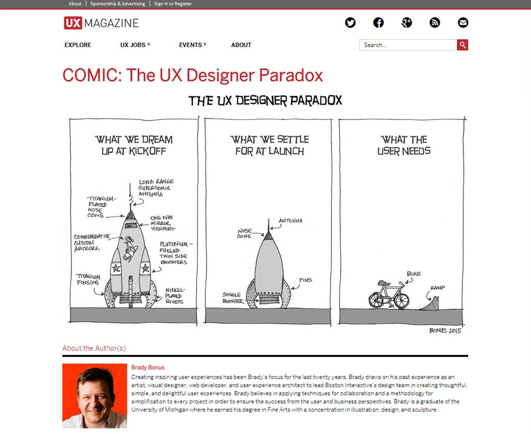 The UX Designer Paradox
