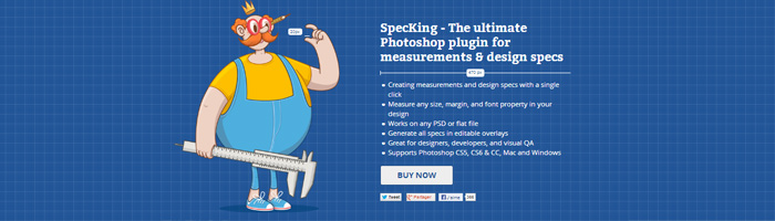 SpecKing, a plugin to measure and create design specs in Photoshop