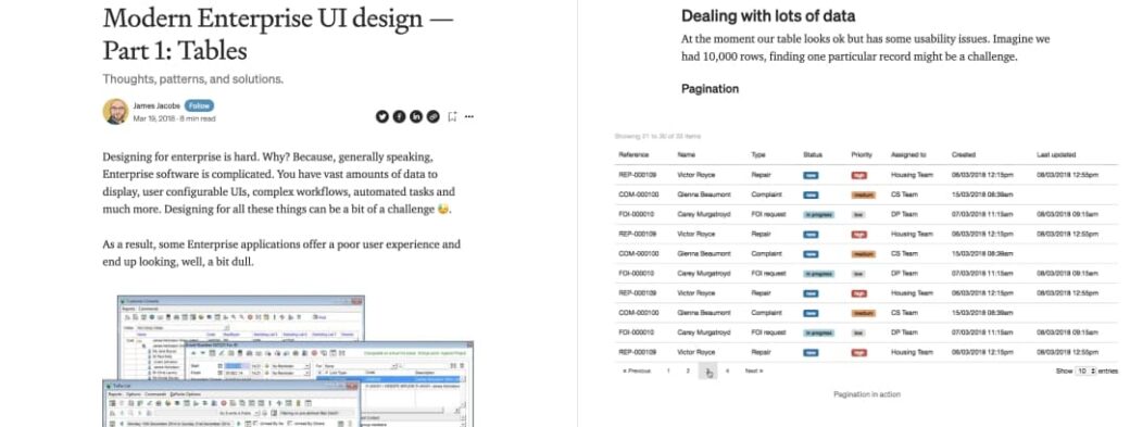 Enterprise UX: essential resources to design complex data tables by ...
