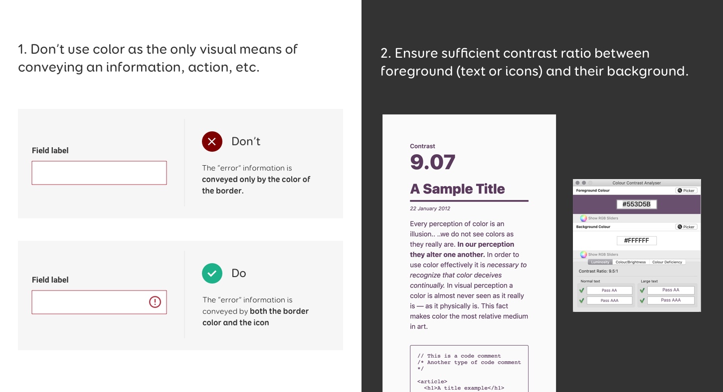 Foresee Your Colors: Tools to Evaluate your design for Color contrast  Accessibility • DigitalA11Y