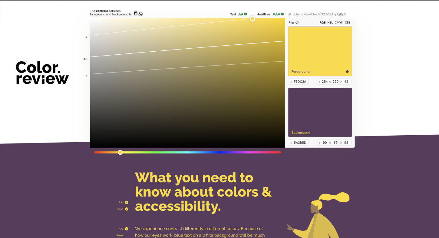 Accessible Palette: stop using HSL for color systems