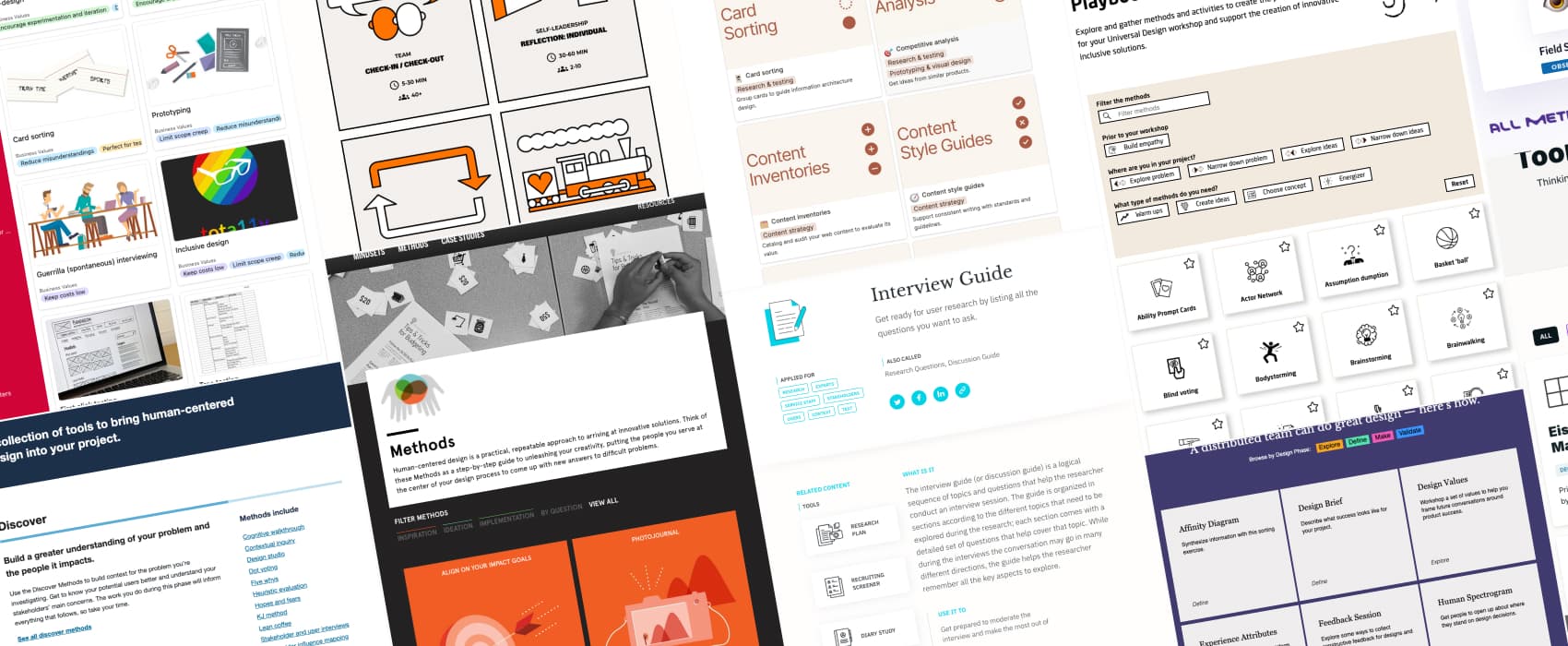 10+ Resources to Find UX Methods and Tools