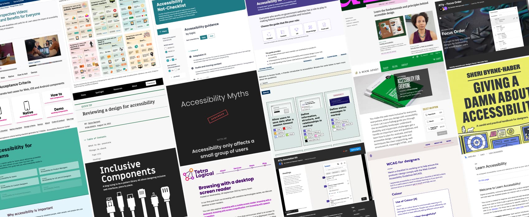 Accessibility for designer: where do I start? by Stéphanie Walter - UX Researcher & Designer.