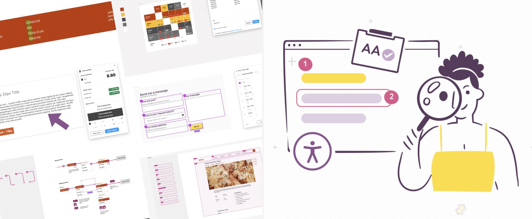 How to check and document design accessibility in your mockups