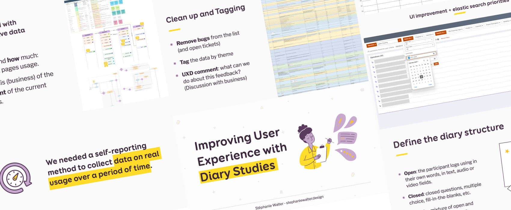 Improving User Experience with Diary Studies