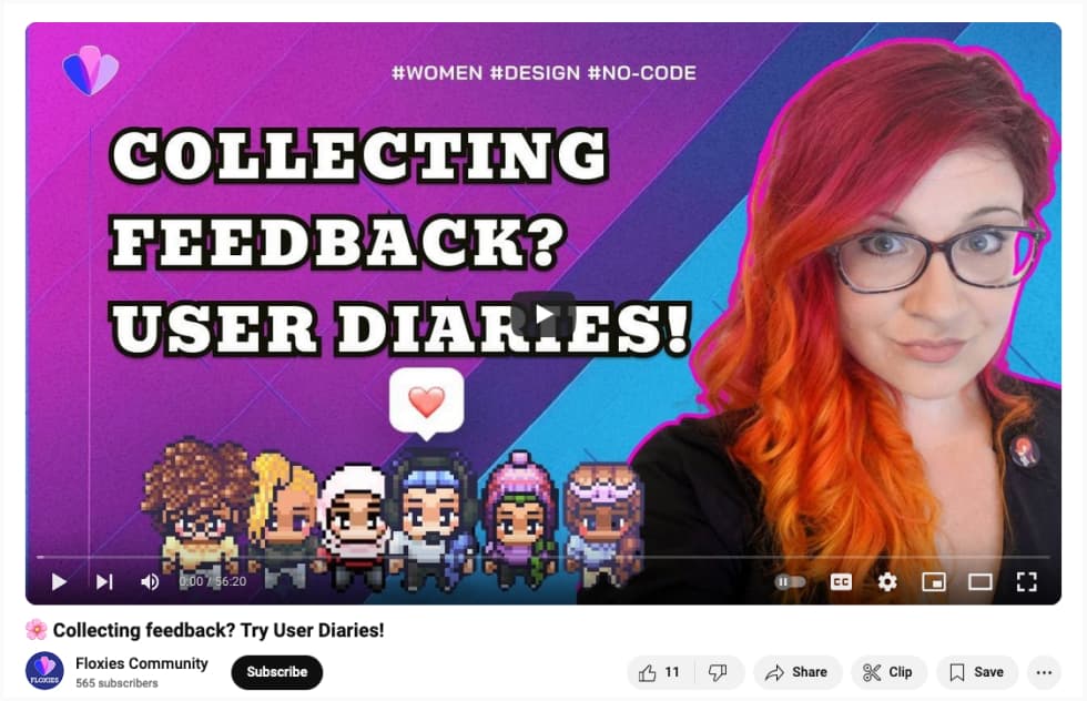 screenshot of the youtube video thumbnail for the talk