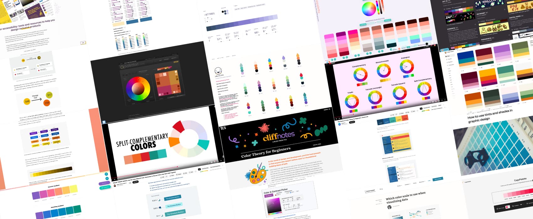 Color Theory & Palette – Resources and Tools